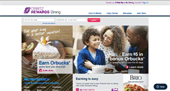 Desktop Screenshot of orbitzrewardsdining.com